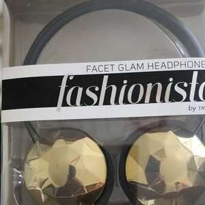 Fashionista Facet Glam Headphones